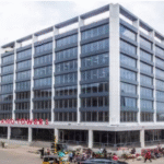 Building with Afriland inscription