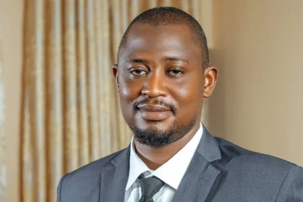 African male dressed in a suit