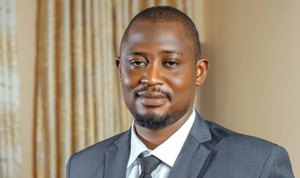 African male dressed in a suit