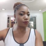 Woman standing alone