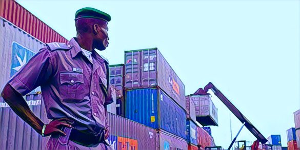 Nigerian Customs Service clearing port