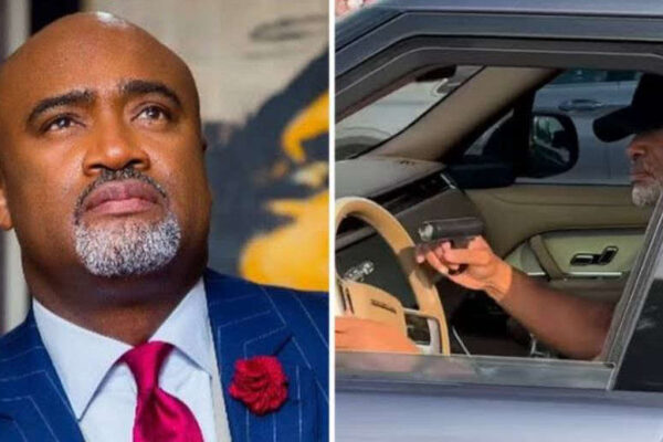 African Pastor Pictured in a suit