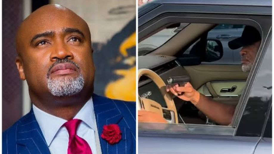 African Pastor Pictured in a suit