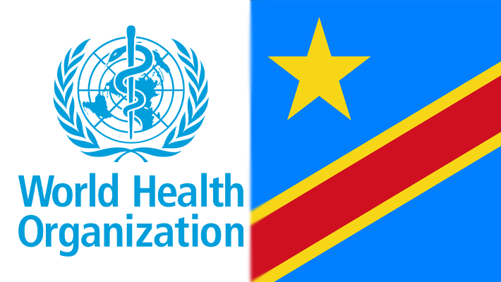 Flag of Congo and world health organization