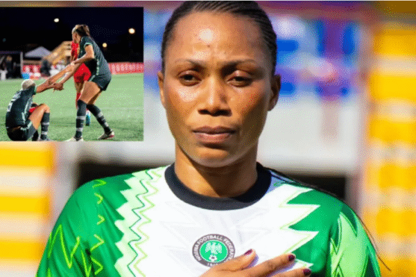 Female football player