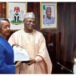 INEC Chairman handing over to May