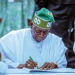 President Tinubu signs electoral act