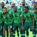 Nigerian Super eagles team in a group picture